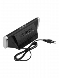 Часы электронные настольные от сети с будильником VST 730-1 Красные