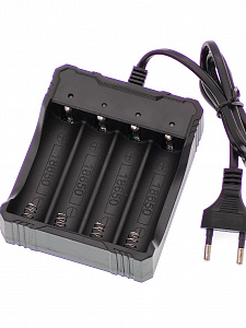 Зарядное устройство для аккумуляторов 18650 на 4 слота Орбита OT-APZ11