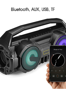 Орбита OT-SPB99 Черная колонка BT (10Вт)