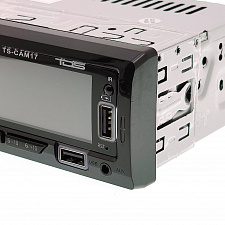 TDS TS-CAM17 автомагнитола+пульт на руль (радио,USB,bluetooth)