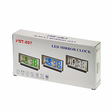 VST 897-1 Красные часы настольные (без блока)