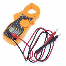 Мультиметр цифровой, клещи токовые тестер электрический Орбита OT-INM34