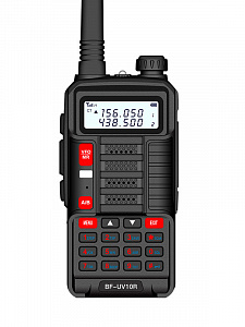Рация Baofeng UV-10R 10W с гарнитурой черная