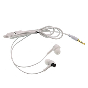 Орбита OT-ERG57 Белые наушники-гарнитура (3.5мм)