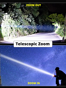 Фонарь ручной аккумуляторный, переносной Следопыт PT-FLR31