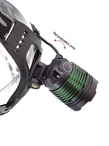 Патриот PT-FLG05 фонарь налобный (1L,18650, ZOOM)