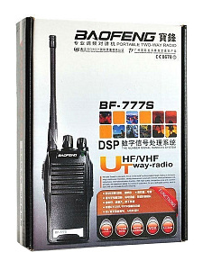 Рация Baofeng BF-777S (888S) черная
