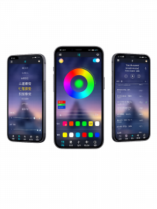 Светильник настольный декоративный для ПК RGB Огонёк OG-LDP29