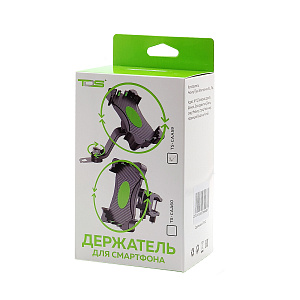 Держатель для телефона на велосипед, мотоцикл TDS TS-CAA59 Зеленый