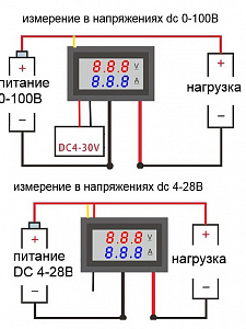 Орбита OT-INM01 вольтамперметр (УПАКОВКА 5шт)