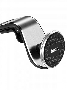 HOCO CA59 Серебро Держатель для смартфонов магнитный (в воздуховод)