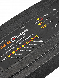 Орбита EP12M248 ЗУ для аккум. с крокодилами (12В, 8А)