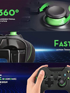 Орбита OT-PCG16 Черный геймпад игровой (2.4Гц)