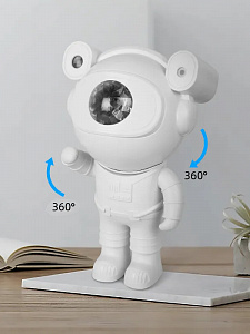 Огонек OG-LDS29 Световая установка+акустика звездное небо космонавт (лазер+LED, Bluetooth,TF)