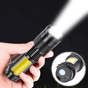 Фонарь ручной аккумуляторный, карманный Следопыт ST-FLR15