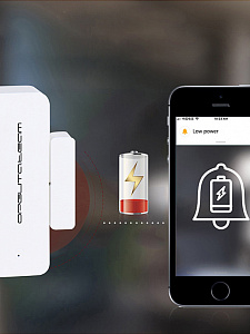 Умный Wi-Fi датчик открытия закрытия окон и дверей с Алисой OT-HOS18