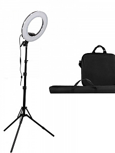 Огонек OG-SMH04 лампа кольцевидная со штативом (30см)