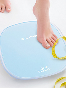 Напольные электронные весы с приложением Орбита OT-HOW11