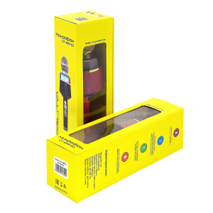 Орбита OT-ERM10 Красный RGB микрофон (Bluetooth, динамики, USB)