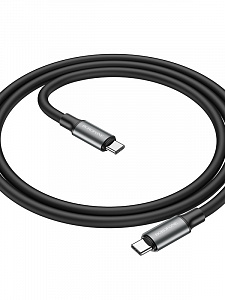 BOROFONE BX82 Черный кабель PD60W (TYPE-C-TYPE-C) 1м