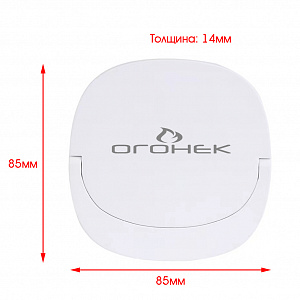 Огонек OG-HBE01 Зеркало с подсветкой (аккум)