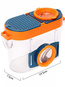 Банка для насекомых с лупой и пинцетом Орбита OT-INL80