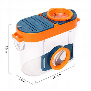Банка для насекомых с лупой и пинцетом Орбита OT-INL80