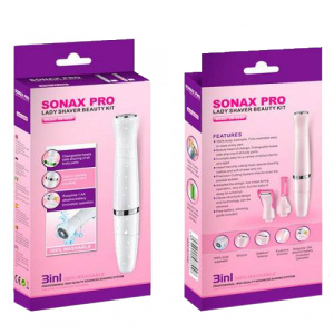 Sonax PRO SN-8855 Розовый набор для стрижки (3 в 1)