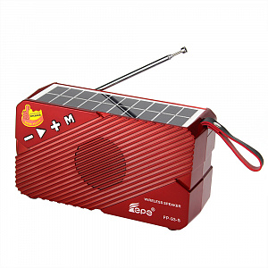 Fepe FP-93-S радиоприёмник аккумуляторный (USB,TF,Bluetooth, солнч. панель)