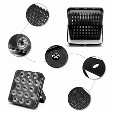 Светодиодный прожектор LED для вечеринок. Светомузыка Огонёк OG-LDS15