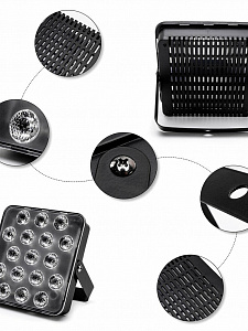 Светодиодный прожектор LED для вечеринок. Светомузыка Огонёк OG-LDS15