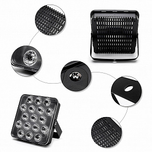 Светодиодный прожектор LED для вечеринок. Светомузыка Огонёк OG-LDS15