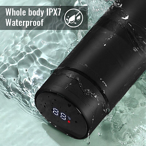 Термос для чая с датчиком температуры биосталь на 500 мл Огонёк OG-HOG06