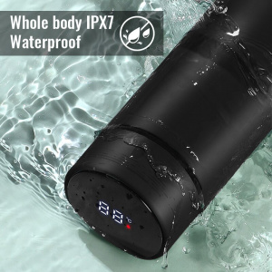 Термос для чая с датчиком температуры биосталь на 500 мл Огонёк OG-HOG06