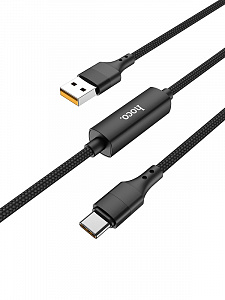 HOCO S13 Черный кабель USB 2.4A (TYPE C) 1.2м