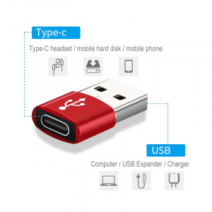 OTG переходник USB TYPE-C - USB адаптер Орбита OT-SMA29