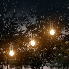 Фонарь кемпинговый 2шт с карабином, лампочка аккумуляторная на солнечной батареи Следопыт ST-FLK01