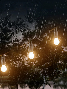 Фонарь кемпинговый 2шт с карабином, лампочка аккумуляторная на солнечной батареи Следопыт ST-FLK01