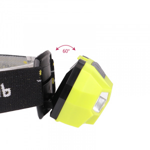 Патриот PT-FLG34 фонарь налобный (3L, аккум, дат.движ)