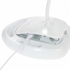 Лупа настольная с подсветкой на гибкой ноге с прищепкой 2 в 1 Орбита OT-INL51