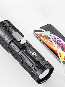 Фонарь ручной аккумуляторный, карманный Следопыт PT-FLR37