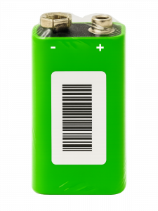 Аккумулятор крона 6F22, 100мАч, 9V, 1шт Орбита