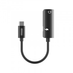 SENDEM A10 переходник аудио (штекер TYPE-C - гнездо TYPE-C/гнездо TYPE-C) 14см