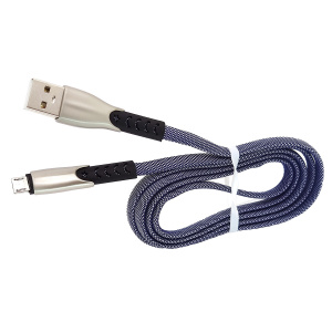 Орбита OT-SMM46 Синий кабель USB 2.4A (microUSB) 1м 