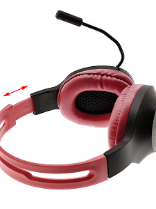 KADUM G28 Красные наушники для ПК (3.5 мм/USB)