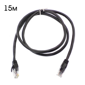 Патч-корд интернет кабель RJ-45 категория Cat6, 15м Орбита OT-PCC21