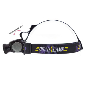 Патриот PT-FLG13 фонарь налобный (1L, 18650.,ZOOM)