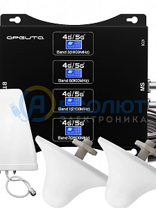 Усилитель сотовой связи и интернета готовый комплект Орбита OT-GSM04 Pro