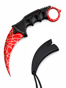 Патриот PT-TRK05 нож складной (Керамбит, кровавая паутина)