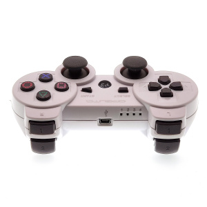 Геймпад беспроводной Bluetooth джойстик для PS3, ПК, Орбита OT-PCG02 Белый